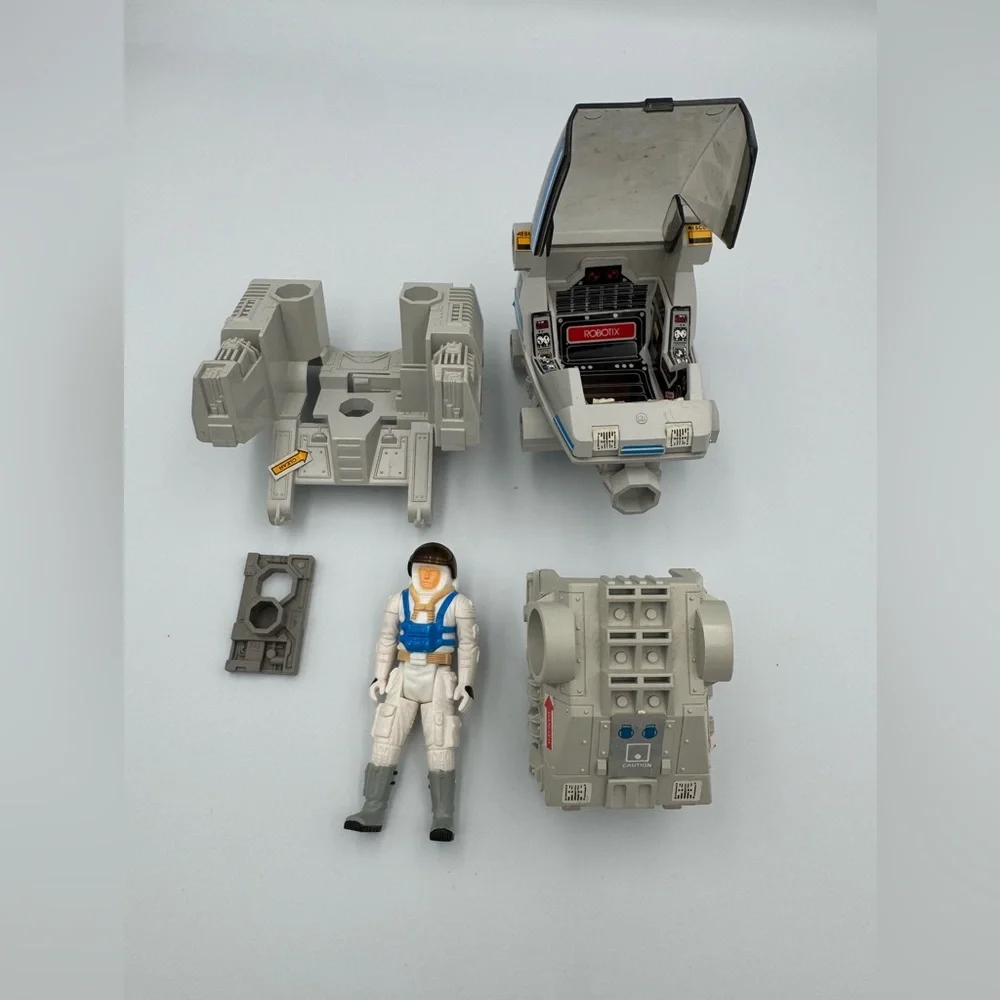 Vintage Robotix R-2000 Motorized Building System 1984 MB Tested‎